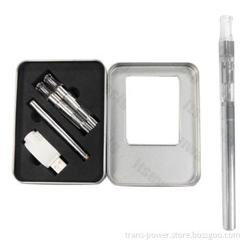 Mini e-cigarette ITS 808 tank metal case kit, top coil 2.4Ω 808 tank